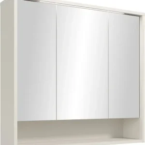BASIC by Balculina Spiegelschrank »Lucera BxHxT 80x75x20 cm« 1 Stk. tlg. Breite 80cm, LED-Beleuchtung kaltweiß Top-Preis