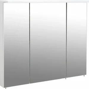 Direkt Vom Hersteller Schildmeyer Spiegelschrank »Profil 16« Breite 90 cm, 3-türig, LED-Beleuchtung, Schalter-/Steckdosenbox