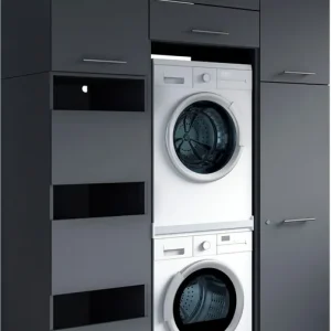 Laundreezy Mehrzweckschrank-Set »Laundreezy, 6-tlg. Mehrzweckschrank-Set B/H/T 168/238/68 cm« 6 Stk. tlg. Neuheit