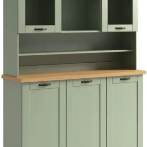 Home affaire Küchenbuffet »Teramo« Breite/Höhe 126/181 cm, mit Metallgriffen Direktkauf