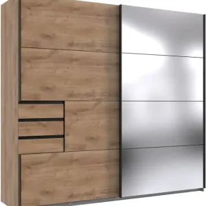 Solange Der Vorrat Reicht Wimex Schwebetürenschrank »Saigon« mit Spiegeltür, 2 Türen, 225cm breit