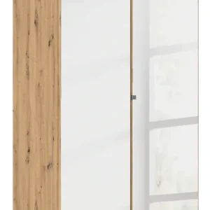 Abverkauf rauch Drehtürenschrank »Reflect« mit Spiegelfront, inkl. praktischer Inneneinteilung und Stoffboxen-Set