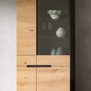 Home affaire Vitrine »REHAT, TOPSELLER!, Höhe 190 cm, 2 Türen, 4 Einlegeböden, 2 Glasböden« 1 Stk. tlg. Vitrinenschrank, Schrank, Glasvitrine, Wohnzimmervitrine Rabatt