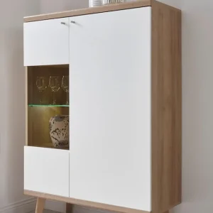 Aktuell Home affaire Vitrine »Merle« Scandi Design, Höhe 134 cm