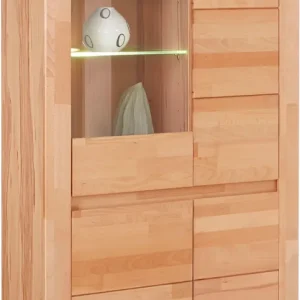 Online Kaufen OTTO home Vitrine »Burani« grifflose Optik