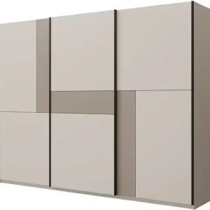 Neue Kollektion Home affaire Schiebetürenschrank »Cube Garderobenschrank incl.kompletter Innenausstattung« Moderner Kleiderschrank, Schiebetürenschrank, Garderobe