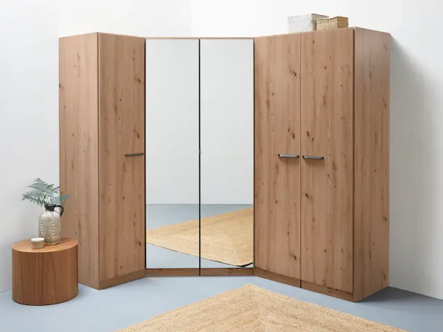 Kostenfreie Lieferung rauch Schrank-Set »Kleiderschrank Schrank Garderobe Wäscheschrank VANDOR« Set,