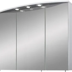 Schildmeyer Spiegelschrank »Verona« Breite 120 cm, 3-türig, 3 LED-Einbaustrahler, Schalter-/Steckdosenbox Abverkauf