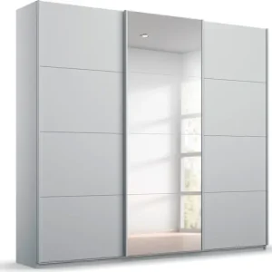 rauch Schwebetürenschrank »Kleiderschrank Schrank Garderobe Wäscheschrank Ankleide OTELI« Breiten 203/271/315/360 cm Höhen 210/229 cm,mit Mittelspiegel, in verschiedenen Dekor- und Hochglanzfarben Neu Im Sortiment
