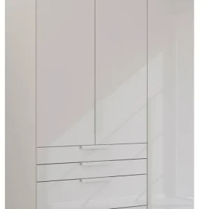 rauch Drehtürenschrank »Kleiderschrank Schrank Garderobe Wäscheschrank PURISMA Glasfront« in den Breiten 151/201/251/301 cm, inkl. SOFT-CLOSE-FUNKTION,mit Schubladen und umfangreichem Zubehör MADE IN GERMANY Jetzt Bestellen