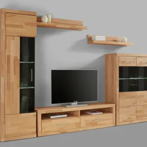 Zertifiziert OTTO home Wohnwand »Ribe Wohnwand Set-5 St.« 5 Stk. tlg.