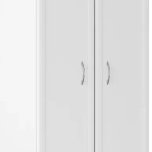 rauch Kleiderschrank »Schrank Garderobe Garderobenschrank Putzschrank Wäscheschrank TORRENT« Breiten 91/136/181 cm, Höhe 210 cm,optional Außenschubladen und Spiegel, viel Stauraum MADE IN GERMANY Letzte Chance