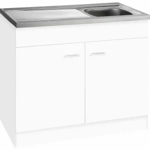 KOCHSTATION Spülenschrank »KS-Elster« Breite 100 cm Bestpreis