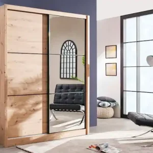 Billig INOSIGN Schwebetürenschrank »Navara Kleiderschrank mit Spiegel Wäscheschrank Garderobe« mit großzügiger Innenausstattung, FSC®-zertifiziert, in 3 Breiten