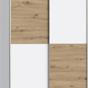 Markenprodukt FORTE Kleiderschrank B/H/T ca. 120x190,5x61,2 cm,