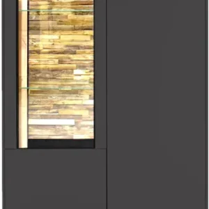 Mäusbacher Vitrine »Faro« Faro Vitrinenschrank B 81 cm, inkl. Bel., Push to open, Metallfüße Bestseller