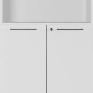 GERMANIA Aktenschrank »GW-Agenda, Mehrzweckschrank, abschließbar,« optional mit 2 offenen Fächern, Maße 80x197 cm, Made in Germany Wochenendangebot