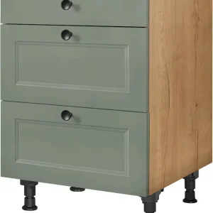 nobilia® Kochfeldumbauschrank »"Cascada", vormontiert, mit Schubkasten und Auszügen,« in den Breiten 60 und 90 cm Highlight