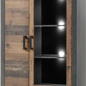 Home affaire Vitrine »BROOKLYN« Höhe ca. 200 cm Sichere Zahlung