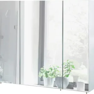 Schildmeyer Spiegelschrank »Basic« Breite 90 cm, 3-türig, Glaseinlegeböden, Made in Germany Sonderaktion