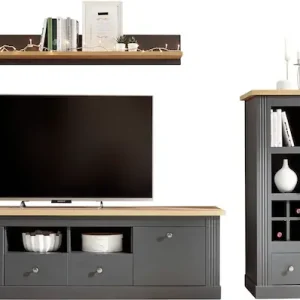 Beliebt OTTO home Wohnwand »Westminster BESTSELLER!« Set, Lowboard, Kommode, Wandregal, 3 Stk. tlg.