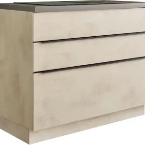 BASIC by Balculina Kochfeldumbauschrank »Sanibel Küchenschrank mit Schubladen,BxHxT 110 x 94 x 60« 1 Stk. tlg. Breite 110cm, Melaminbeschichtung, 2 geräumige Schubladen Preisknaller