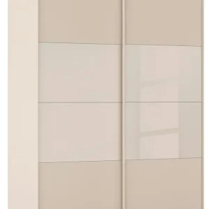 rauch Schwebetürenschrank »Kleiderschrank Schrank Garderobe Schlafzimmerschrank SCALE-FYRA« edle Türen viergeteilt Glas matt/glänzend viele Farben MADE IN GERMANY Highlight