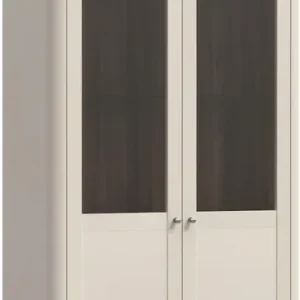 FORTE Stauraumvitrine »Lacetti« B/H/T 90,1/200,5/41,2 cm, Echtholzfüße Must-Have