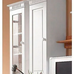 Billig OTTO home Hängevitrine »Cubrix, wahlweise mit oder ohne Glastür« aus schönem massivem Kiefernholz, Breite 35 cm, Höhe 85 cm