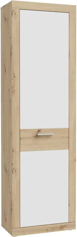 FORTE Garderobenschrank »Baccio« B/H/T ca. 58,3x33,81x96,8 cm,Garderobenschrank, Rahmenoptik, Keiderstange Begrenztes Angebot