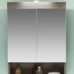 welltime Spiegelschrank »Royan« Spiegelschrank mit 2 Türen & 1 Fach - (B/T/H) 58/18/75 cm Ausverkauf