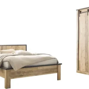 Home affaire Schlafzimmer-Set »SHERWOOD« 4 Stk. tlg. Liegefläche 140x200cm, Schrank 3-trg. 162cm breit Expressversand