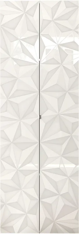 Home affaire Aktenschrank »Prisma, Breite 63 cm, Höhe 184 cm, 2 Türen (3 Einlegeböden)« Büroschrank, Mehrzweckschrank, Front mit Siebdruck Echt