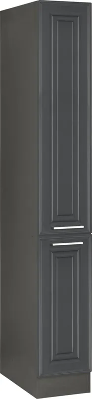 Zertifiziert KOCHSTATION Apothekerschrank »KS-Stockholm« hochwertige MDF-Fronten, 200 cm hoch, viel Stauraum