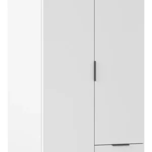 rauch Kleiderschrank »Drehtürenschrank Schrank Garderobe Ankleide Schlafzimmer LAGOA« 3 verschiedene Ausstattungen BASIC/CLASSIC/PREMIUM (inkl. SOFT-CLOSE),mit geräumigen Schubladen, optional mit Aufsatz MADE IN GERMANY Geprüft