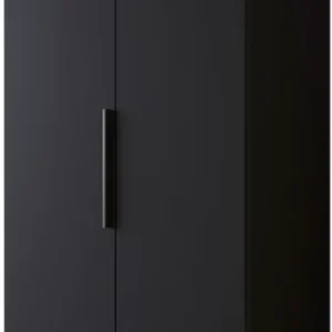 Neue Kollektion OTTO home Kleiderschrank »LAGOS Wäscheschrank, Garderobe, schwarze Griffe, Made in Europe« Moderner Drehtürenschrank, FSC-zertifiziert, Schlafzimmerschrank