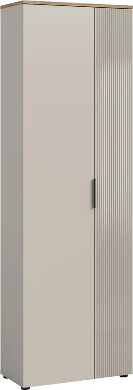 Must-Have Home affaire Garderobenschrank »EDIL, Höhe 190cm, 2 Türen, 5 Böden, 6 Fächer« moderne Farbkombination, Platz für ca. 18 Paar Schuhe,Kleiderschrank, Flurschrank, Hochschrank, Stauraumschrank