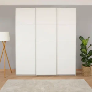 Abverkauf rauch Schwebetürenschrank »Kleiderschrank Schrank Garderobe KOLUNA mit Dekor-Front« Breiten 203/271/315/360 cm Höhen 210/229 cm,inkl. 2 Innenschubladen sowie extra Einlegeböden MADE IN GERMANY