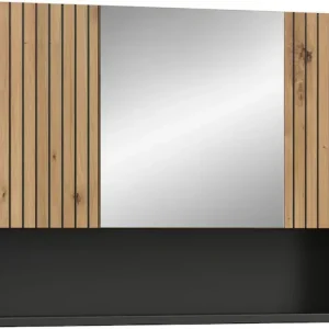 Neu welltime Spiegelschrank »MANI, Spiegeltür, 1 offenes Fach, 3 Türen« 1 Stk. tlg. Spiegelschrank, Bad-Spiegel, Badezimmerspiegel, Spiegel, Bad