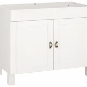 Home affaire Spülenschrank »Oslo« 100 cm breit, inklusive Einbauspüle aus Edelstahl, aus Kiefer Preis Gesenkt