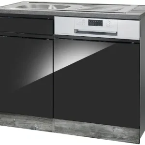 Neu KOCHSTATION Spülenschrank »KS-Virginia« 110 cm breit, inklusive Einbauspüle
