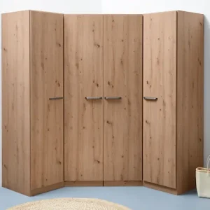 Neuheit rauch Schrank-Set »Kleiderschrank Schrank Garderobe Wäscheschrank VANDOR« Set,