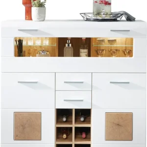 Innostyle Barschrank »FUN PLUS, TOPSELLER!« Barschrank, OTTOs Choice,Maße: 120 x 129 x 37 cm (B/H/T), mit LED-Beleuchtung Garantierte Lieferung