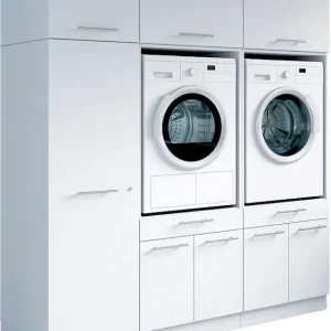 Laundreezy Mehrzweckschrank-Set »Laundreezy, 6-tlg. Mehrzweckschrank-Set B/H/T 186/200/68 cm« 6 Stk. tlg. Geprüft