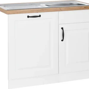 wiho Küchen Spülenschrank »Erla« 110 cm breit, inkl. Tür/Sockel für Geschirrspüler Sonderangebot