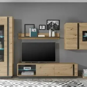 Home affaire Wohnwand »CLAiR Kombi 23« Set, 4 Stk. tlg. Kostenloser Versand