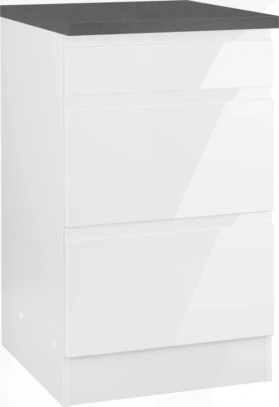 KOCHSTATION Unterschrank »KS-Virginia« 50 cm breit, mit Auszügen Sonderangebot