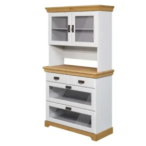 Home affaire Buffet »Rügen« zertifiziertes Massivholz, Höhe 168 cm, im Landhausstil Direktkauf