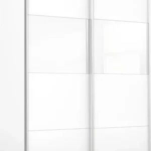 rauch Schwebetürenschrank »Quadra BESTSELLER Schrank Schlafzimmerschrank in vielen Breiten« Kleiderschrank Garderobenschrank mit Glaselementen Letzte Chance