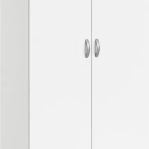 Knallerangebot INOSIGN Kleiderschrank »Space Drehtürenschrank, Aufbewahrung Kasten Schrank Stauraum« 2 Türen, 3 Einlegeböden und 1 breite Schublade, Breite 79 cm